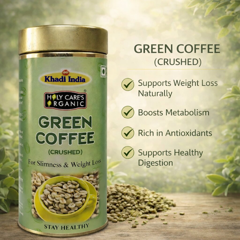 green coffee crushed
