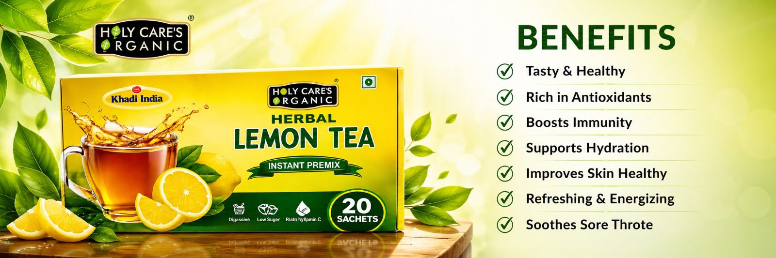 Holy Cares Organic banner 2